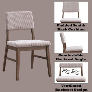 Serafina - Side Chair (Set of 2) - Walnut