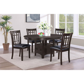 Hester - 5 Piece Dining Set - Espresso