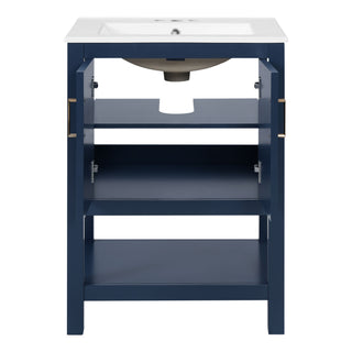 Modern Bathroom Vanity With Elegant Twill Design