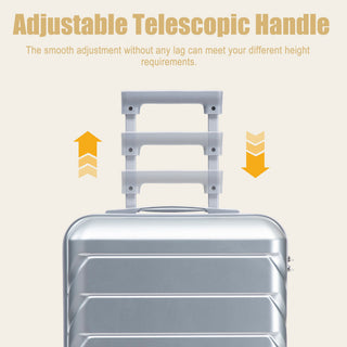 Hard Shell Travel Luggage With Scratch Resistant Surface
