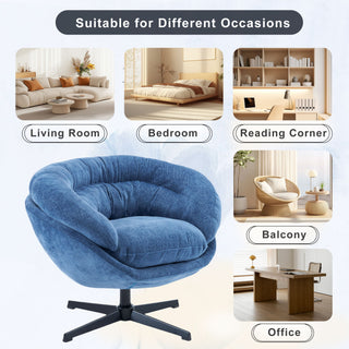 Modern Office Chair With 360 Degree Swivel