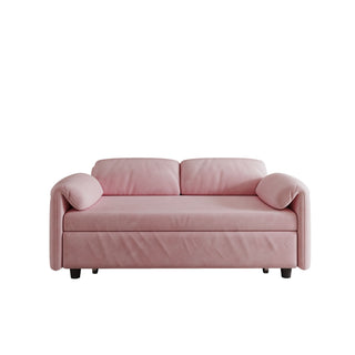 Sofa, Dual Purpose Lounge With Retractable Queen Size Bed