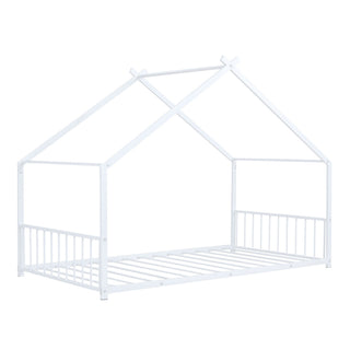 Metal House Bed