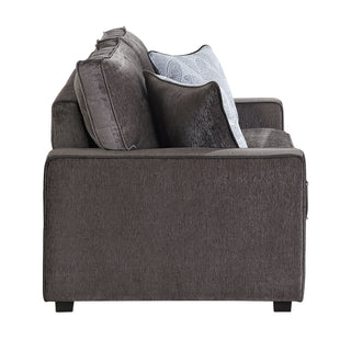 Rita - Loveseat, LED Base Lighting, Cushions And 2 Accent Pillows