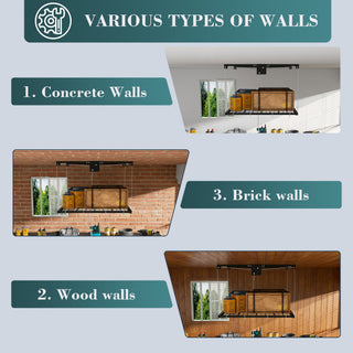 Overhead Garage Storage Rack