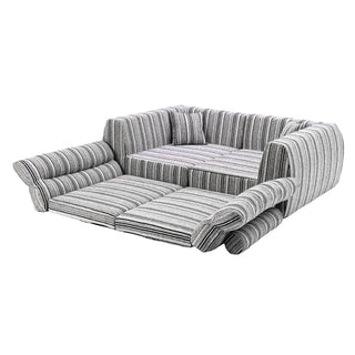 3 Seater, Couch With Throw Pillows For Living Room