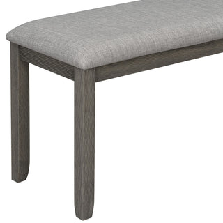 6 Piece Dining Table Set With Ergonomic Seating