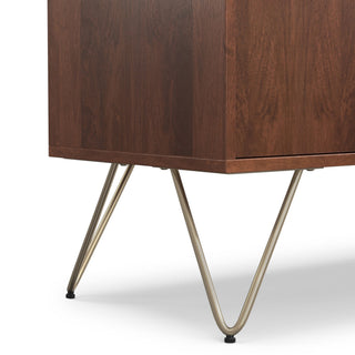 Hunter - TV Media Stand - Umber Brown Stain