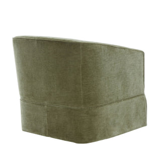 Elm - Skirted Swivel Chair