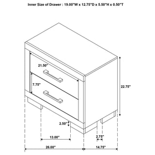 Tokyo - LED Bedroom Set