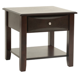 Table Set With Drawers And Open Shelf Storage