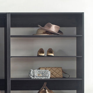 Monica - Walk-In Closet System With Spacious Drawer - Gray