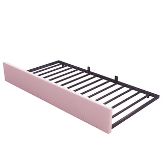 Upholstered Daybed With Pull-Out Bed