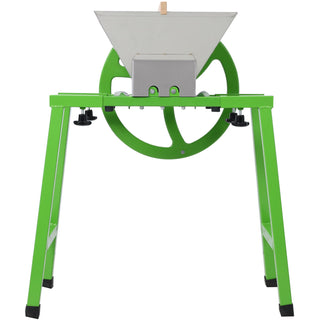 Hydraulic Fruit Wine Press With Apple Crusher, Water-Powered Cider Wine Press - Green