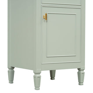 Bathroom Vanity With Sink, Adjustable Shelf, Tilt-Out Drawer