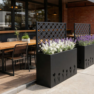 Tall Planter Raised Garden Bed With Trellis