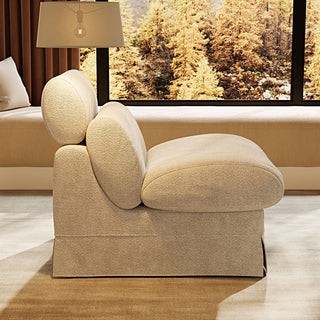 Accent Chair, Soft Medium Firm Upholstery For Living Room