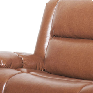 Tufted Design Wide Manual Recliner Chair