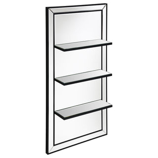 Cardinal - 3 Shelf Wall Mirror - Silver
