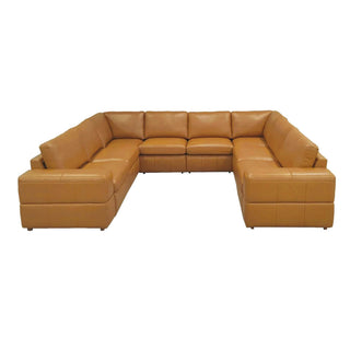 Modern Sectional Sofa With Large Square Arms