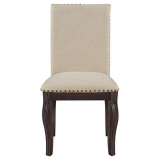Upholstered Dining Chairs With Nailhead (Set of 2)