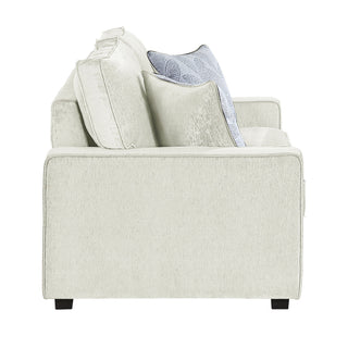 Rita - Loveseat, LED Base Lighting, Cushions And 2 Accent Pillows