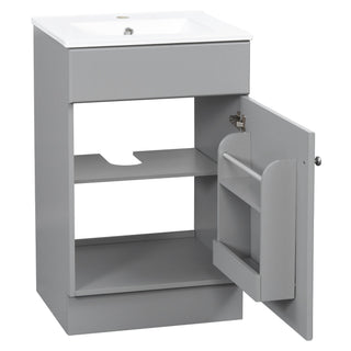 Bathroom Vanity With Sink, Cabinet With Adjustable Shelf