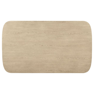 Kimpton - Counter Height Dining Table With Storage Cabinet And Shelves - Beige