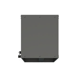 Heavy Duty, Metal Wall Mounted Tool Storage Cabinet Steel Metal Garage Storage Cabinet - Black / Gray