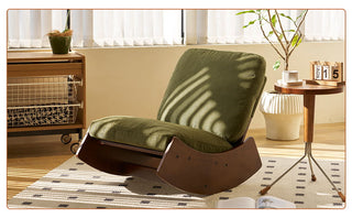 Comfortable High-Quality Upholstery Glider Rocking Chair