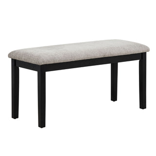 6 Piece Dining Table Set With Bench And Chairs