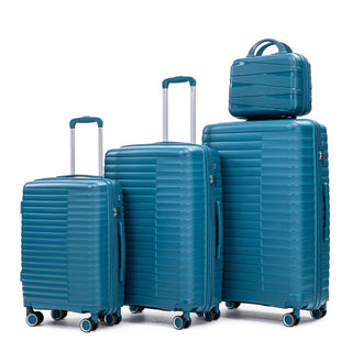 4 Piece Luggage Set, Combination Lock