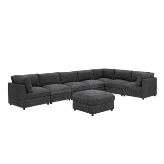 Modern Reversible Modular Sectional