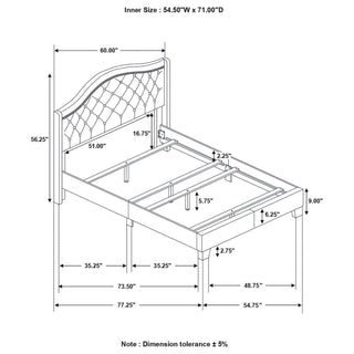Copper - Wingback Bed