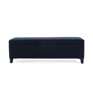 Upholstered Storage Ottoman Bench