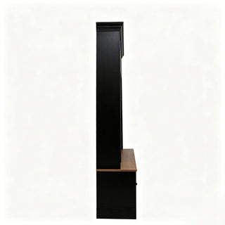 Hall Tree With Shoe Storage Bench, Entryway Coat Rack With 5 Hooks