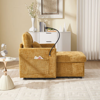 Multifunctional Recliner Sofa With Storage And Phone Bracket