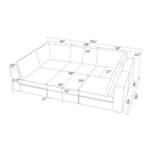 Reversible Modular Sectional