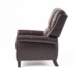 Memphis - Standard Recliner Club Chair - Burgundy