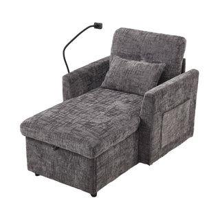 Multifunctional Recliner Sofa With Storage And Phone Bracket