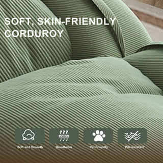 Upholstered Foldable Lazy Sofa Bed For Adults And Pets