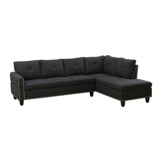 L - Shaped Sectional Sofa With Movable Left Chaise