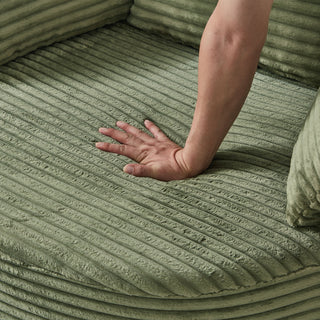 Swivel Accent Barrel Chair With Adjustable Phone Holder, 5 Pillows For Living Room