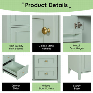 Bathroom Vanity With Sink, Cabinet With 3 Drawers And Adjustable Shelf