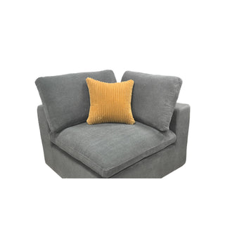 Custom Configuration Modular Sectional & Toss Pillows