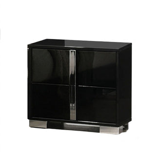 Nightstand With Vertical Handles