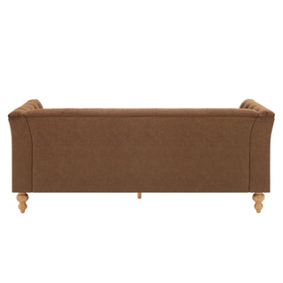 Chesterfield Sofa With Flared Arms For Living Room