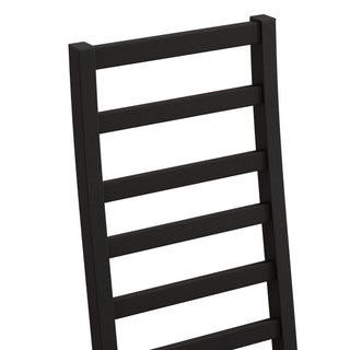 Metal Dining Chairs With Steel Legg, High Back Armless Design