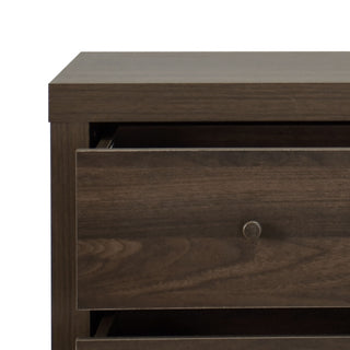 Farhart - Mid Century Modern 4 Drawer Dresser - Walnut