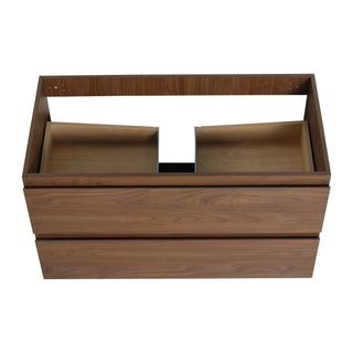 Wall Mounted Bathroom Vanity And Sink, 2 Soft Close Drawers
